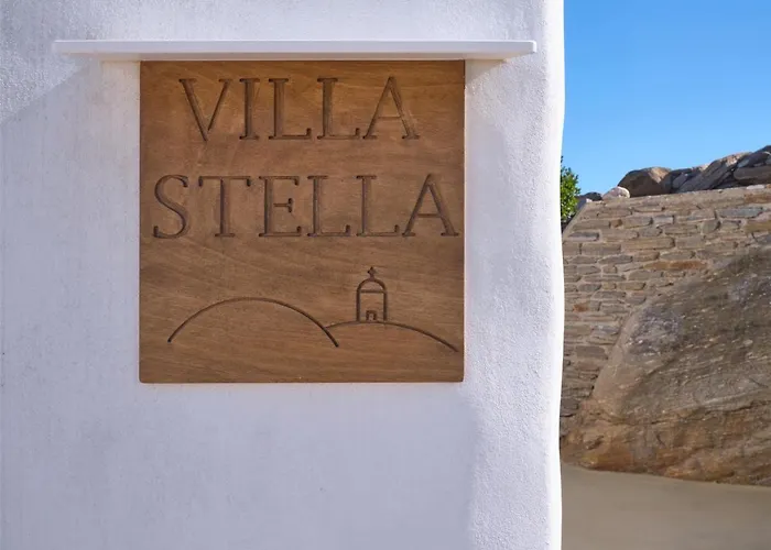 ヴィラ Stella, Lefkes Paros レフケス