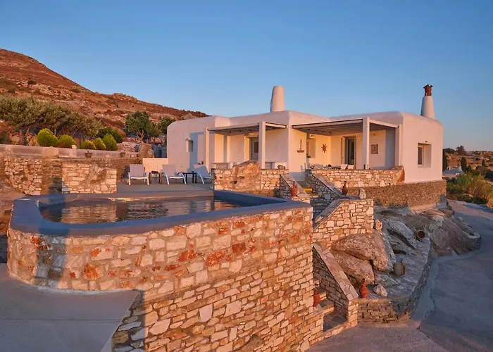 Stella, Lefkes Paros ヴィラ